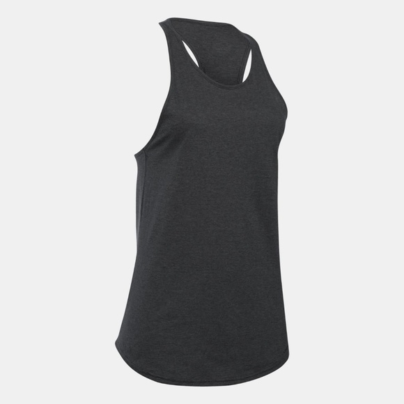 UNDER ARMOUR Striped Microthread Racerback Tank - Picture 2 of 5